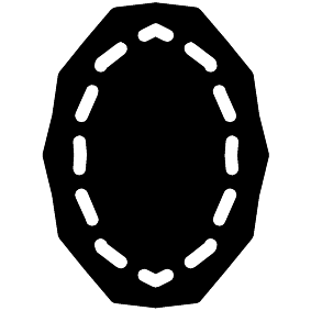 Gestrichelter Rahmen